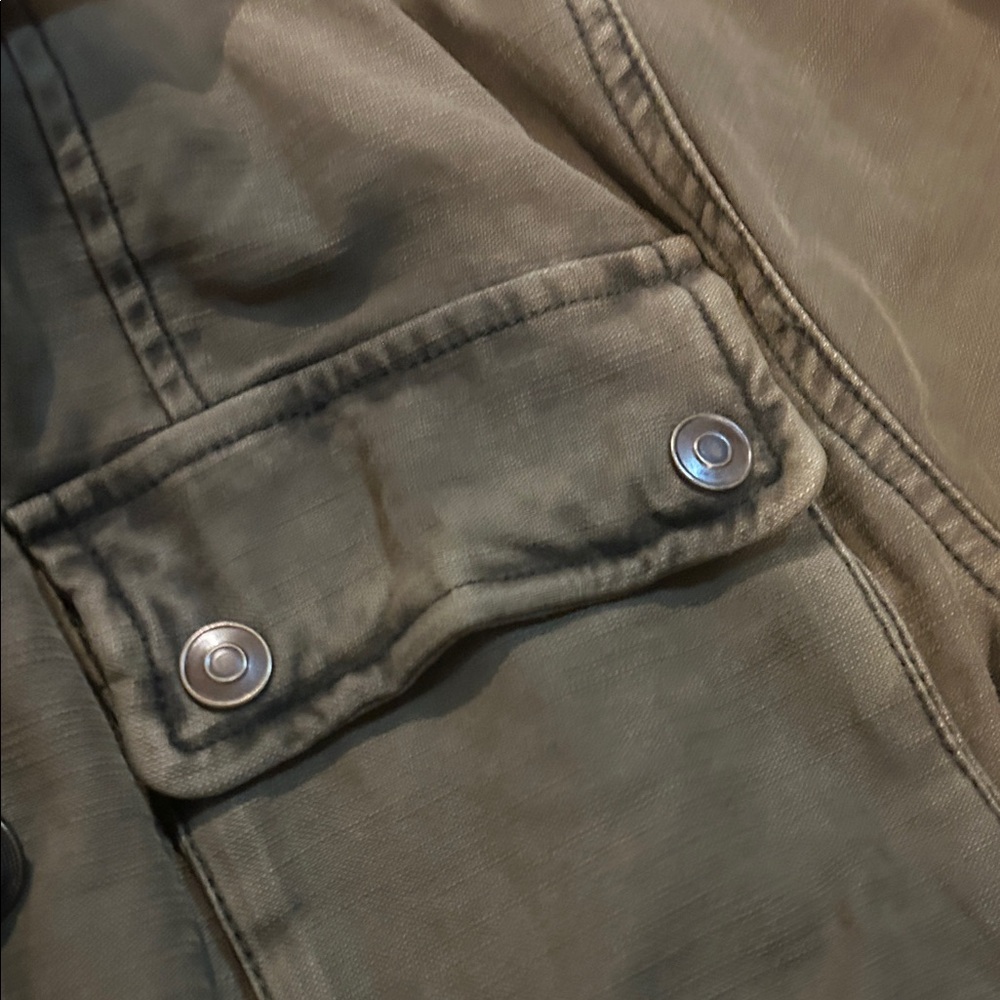Free People Olive  Utility Jacket - Picture 5 of 9